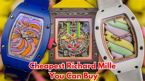 richard mille watches youtube|richard mille cheapest watch.